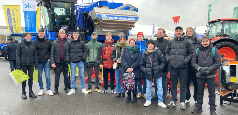 Ausflug der 12Wi bei den Agrar-Winter-Tagen in Mainz.