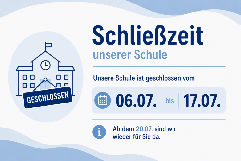 Schließzeiten der BSR in den Sommerferien